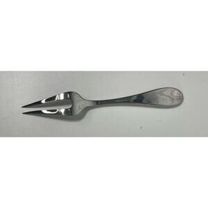 VTG MCM Yamazaki Stainless Cold Meat Serving Fork Japan Flatware